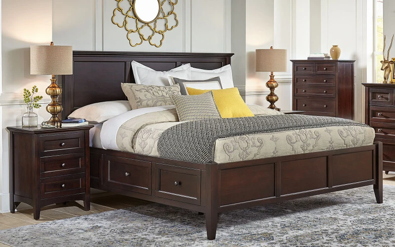 98e8fd93f14d813bcf17def2b8ed0caf Westlake Dm Queen Storage Bed - WSLDM5091 - Image 1