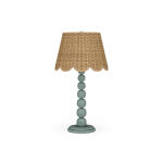 Cholet Table Lamp W/ Scalloped Shade
