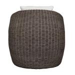 Tropic Outdoor Lounge Chair, Mocha Outdoor Chairs Cream 22