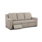 Somers Leather Track Arm Reclining Sofa Sofas Bassett Furniture 17