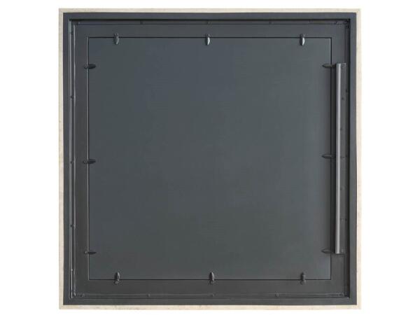 Modern Travertine Mirror - Image 3