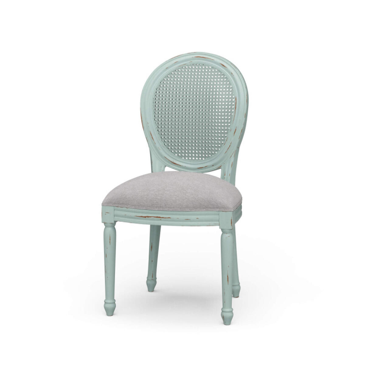 9975c911eb7e87739d5de3b2bdd3b281 Tulip Rattan Back Dining Chair W/o Fluted Leg - Image 1