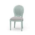 Tulip Rattan Back Dining Chair W/o Fluted Leg