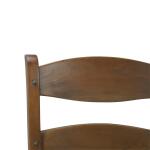 Peg & Dowel Ladder Back W/ Wooden Seat - Image 10