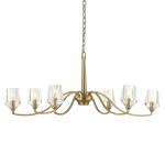 Barcelona, 6 Lt Chandelier Lighting Gold 24