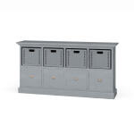 Crossbuck Dining Table with Extendable Leaves Dining Tables Bassett Furniture 30