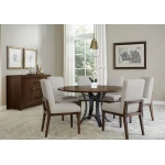 Crafted Cherry Dining By Ben & Erin Napier 48 Inch Round Table W/ Metal Base - 150-048-200 - Image 2