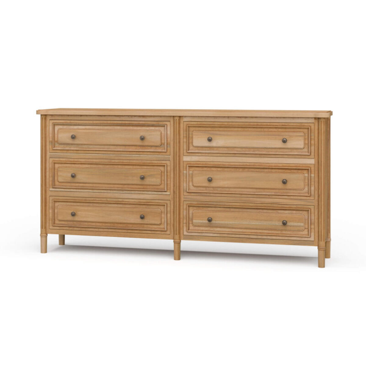99bb1476b0f1c40893d7f6e7a74662e5 Nantes 6 Drawer Dresser - Image 1