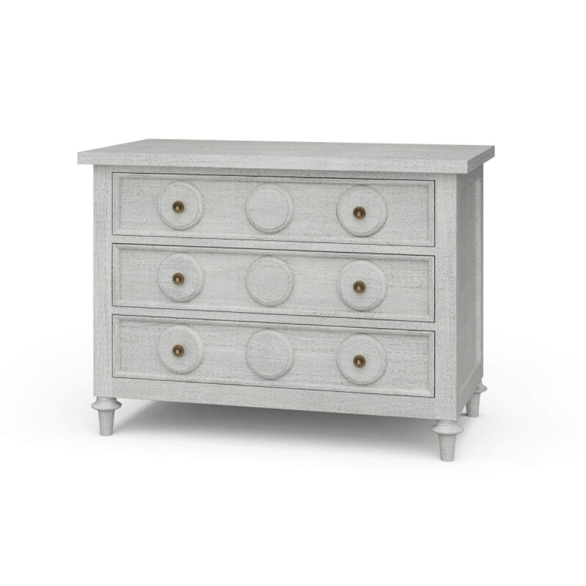 9a1128df6fef6d7dfeafc6579cc33ef5 Laguna 3 Drawer Bedside Table - Image 1