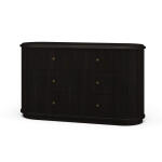 Kraton 3 Drawer Oval Dresser