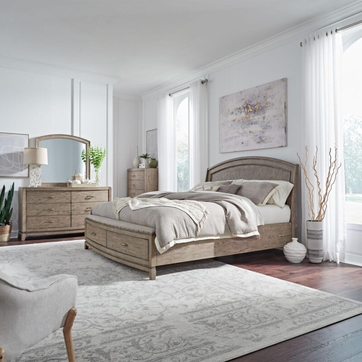 Avalon King Panel Storage Bed, Dresser & Mirror, Chest Bedroom Sets Bedroom Sets 2 Avalon King Panel Storage Bed, Dresser & Mirror, Chest Bedroom Sets Bedroom Sets 2
