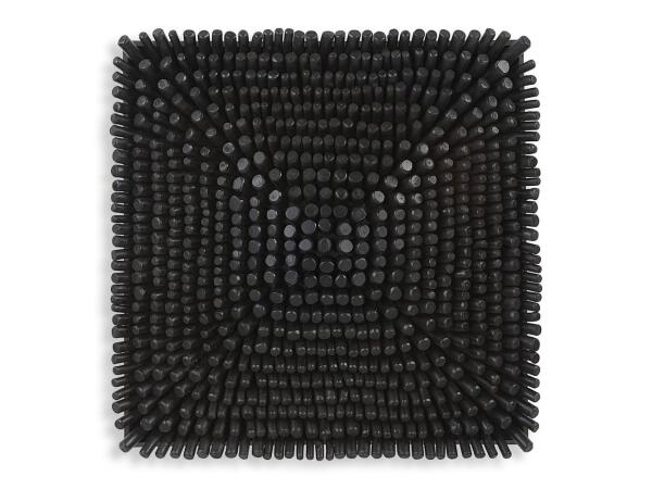 Portside Wood Wall Panel, Black Wall Decor Black