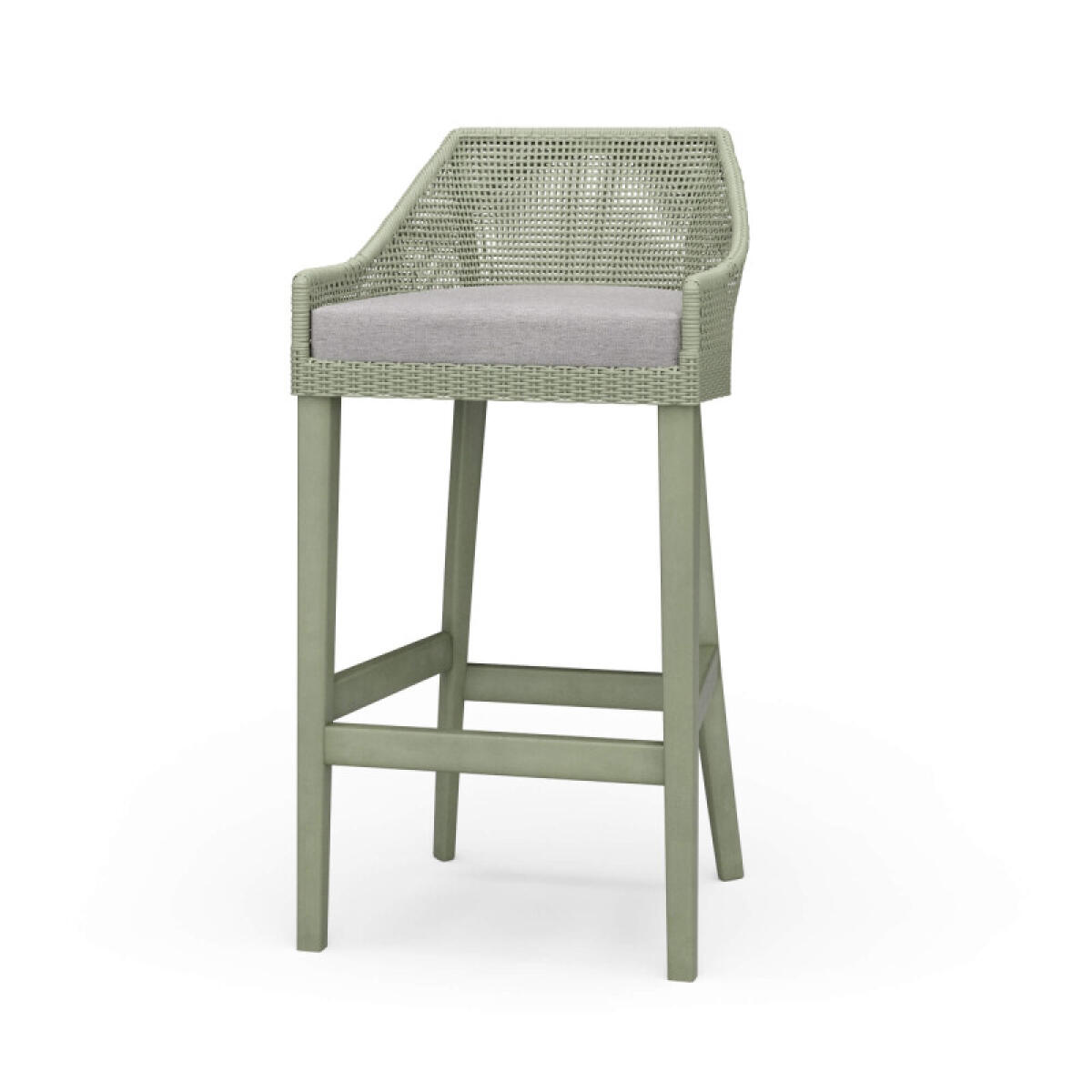 9a6d7f98b2b8c334d75adf3c03165a3d Savanah Rattan Barstool W/ Seat Cushion - Image 1