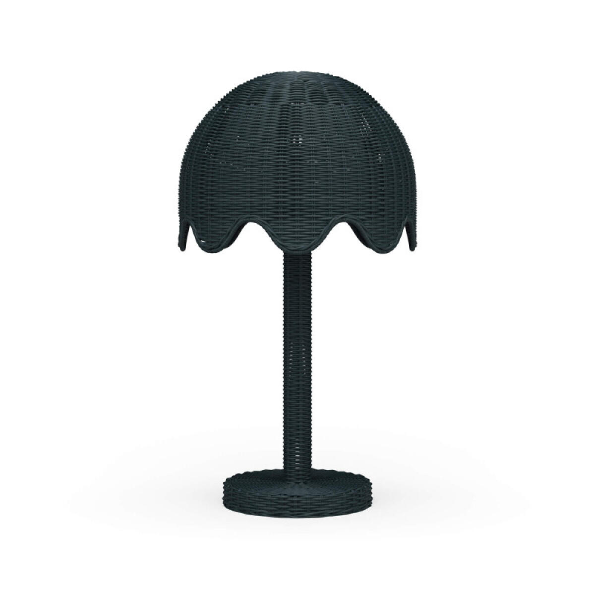9a88c2fe311fd8db9f61c2dd17f4c1a5 Scalloped Rattan Table Lamp - Image 1