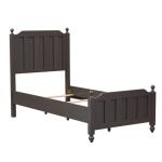 Cottage View Twin Panel Bed Youth Beds Dark Gray 8