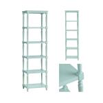 Evermore 5 Shelf Turquoise Etagere - Image 5