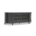 Serenity 82 Inch Accent TV Console Entertainment Stands Brown 31