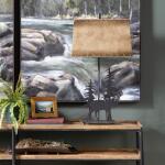 Cypress Woodland Table Lamp Lighting Black 12