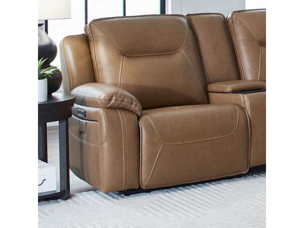 Callihan L Arm Recliner P3 & ZW Recliners Brown