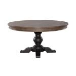 Single Pedestal Table Base- Black - Image 4