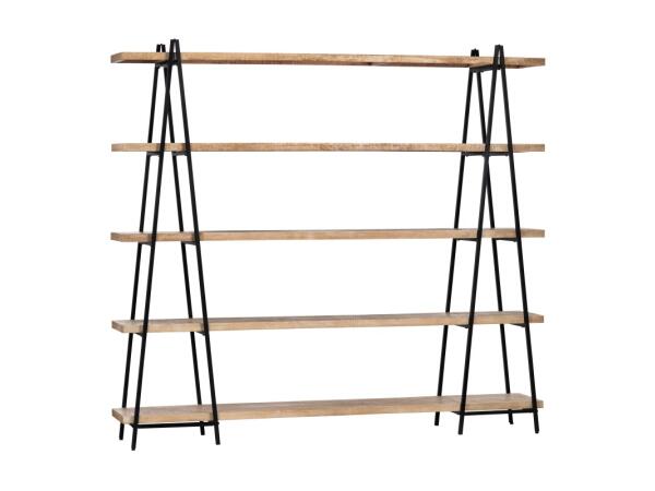 Carter Etagere Bookcases Black