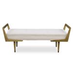 Waylon Bench, Ivory