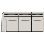 Sectionals 220 Warner Sectional Sectionals Bradington-Young 28