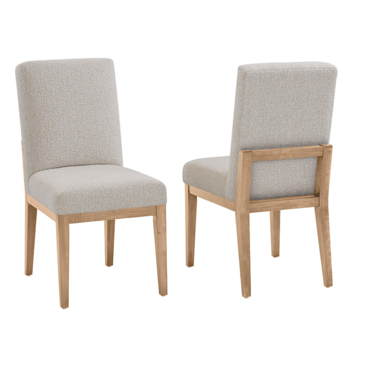 9ba43618ac4e233c27fdb95ba21d72df Crafted Cherry Dining By Ben & Erin Napier Uph Side Chair Oatmeal Fabric - 154-030B - Image 1