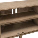Serenity 82 Inch Accent TV Console Entertainment Stands Brown 23