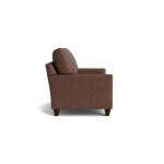 True Custom™ True Custom® Leather Track Arm Loveseat - Image 4