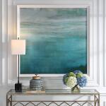 Cancun Teal Framed Print - Image 5