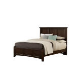Bonanza Full ,Queen, & King Mansion Bed - Merlo Finish