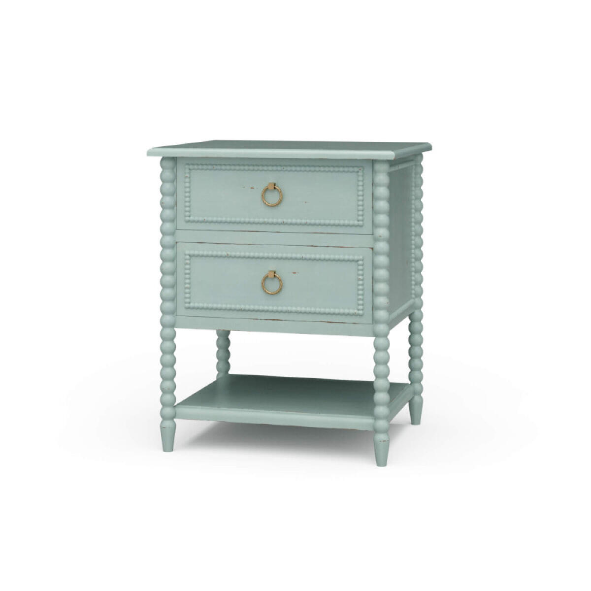 9c10d683e81c6d9bc2db10e9d306f892 Cholet 2 Drawer Bedside Table W/ Shelf - Image 1