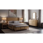 Lexington Bench W/ Rattan - Image 3