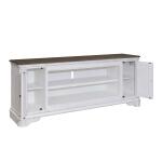 Fireplace TV Consoles 82 Inch Fireplace TV Console Fireplaces Brown 20