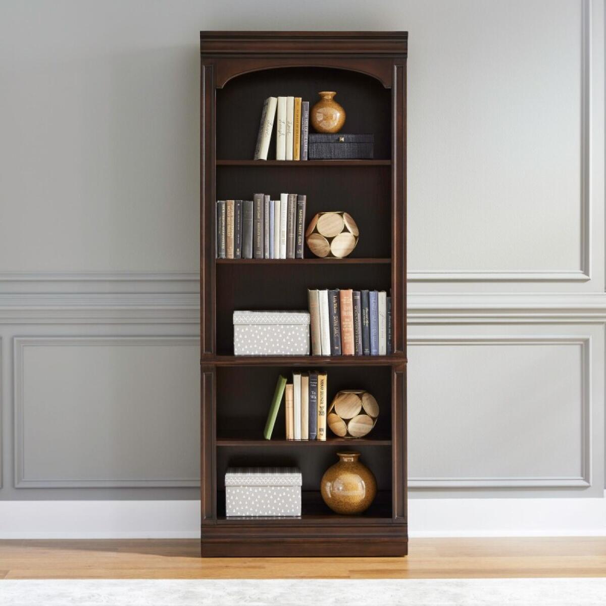 9c64e84d9cf5a32ef0cd92e085ef1ea7 Brayton Manor Jr Executive Open Bookcase - Image 1