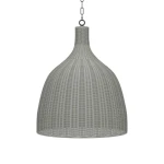 Hampton Rattan Pendant Large