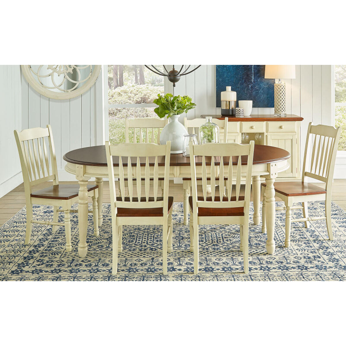 9c8c54cbb921ec1ab4fe9fb2c2288792 British Isles Mb Extending Leg Table - BRIMB6310 - Image 1