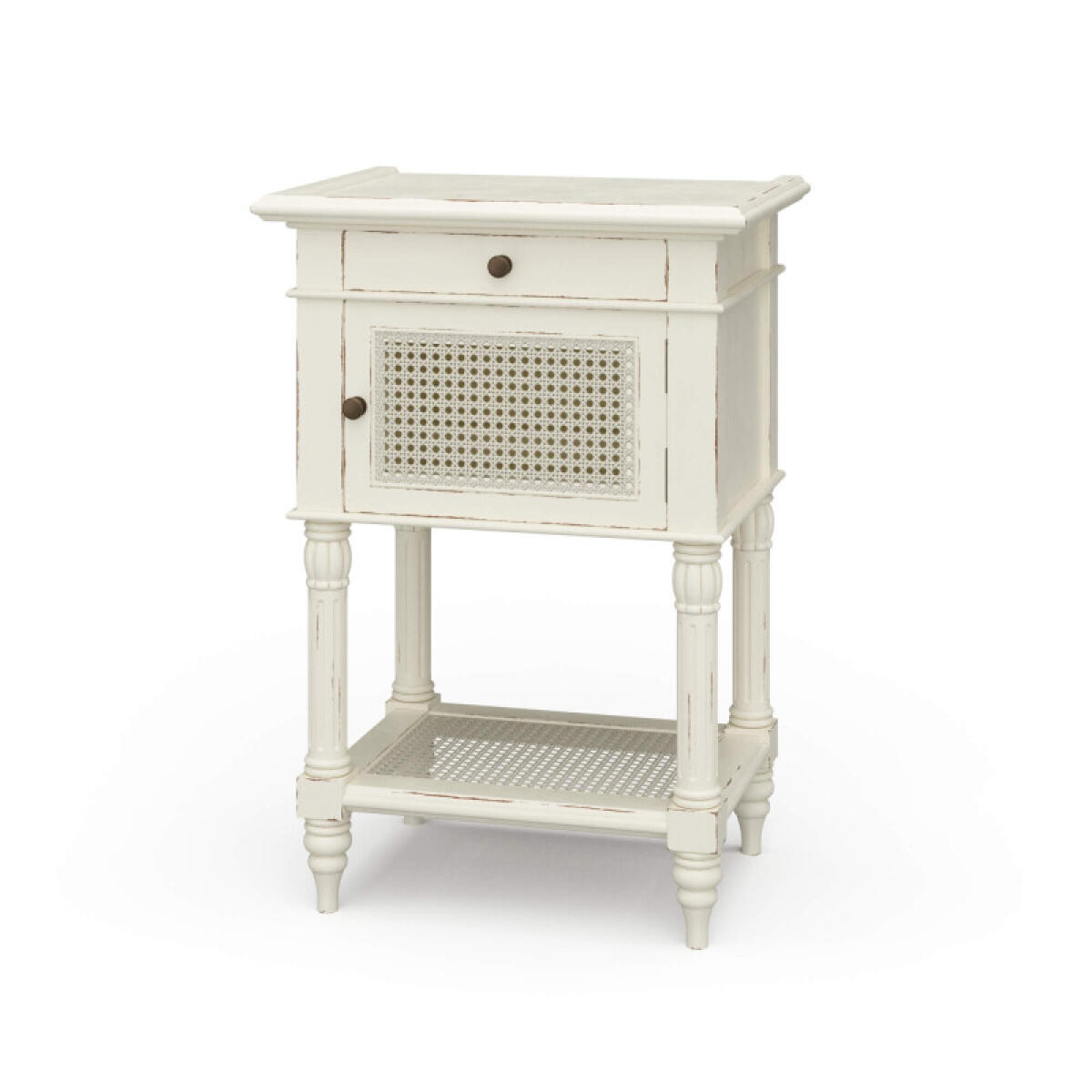 9c996d2d000aedc204a4faf12c41c16d Montego Square End Table W/ Drawer & Rattan Door - Image 1