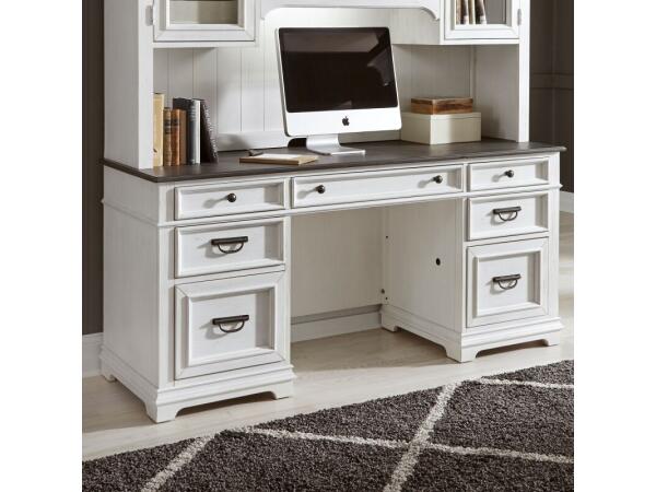 Allyson Park Jr. Executive Credenza Base Office Storage Liberty Furniture