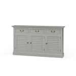 Narrow Shutter 3 Door Sideboard - Image 3
