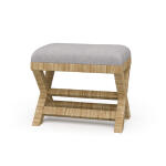 Renoir Rattan X Bench Small
