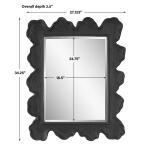 Sea Coral Mirror, Black - Image 9