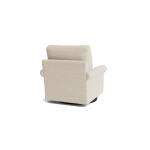 True Custom™ True CustomÂ® Roll Arm Swivel Chair Chairs Bassett Furniture 12