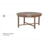Cholet Round Coffee Table Cocktail & Coffee Tables Bramble 12