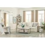 Cambric Batiste Rectangular Coffee Table - Breve