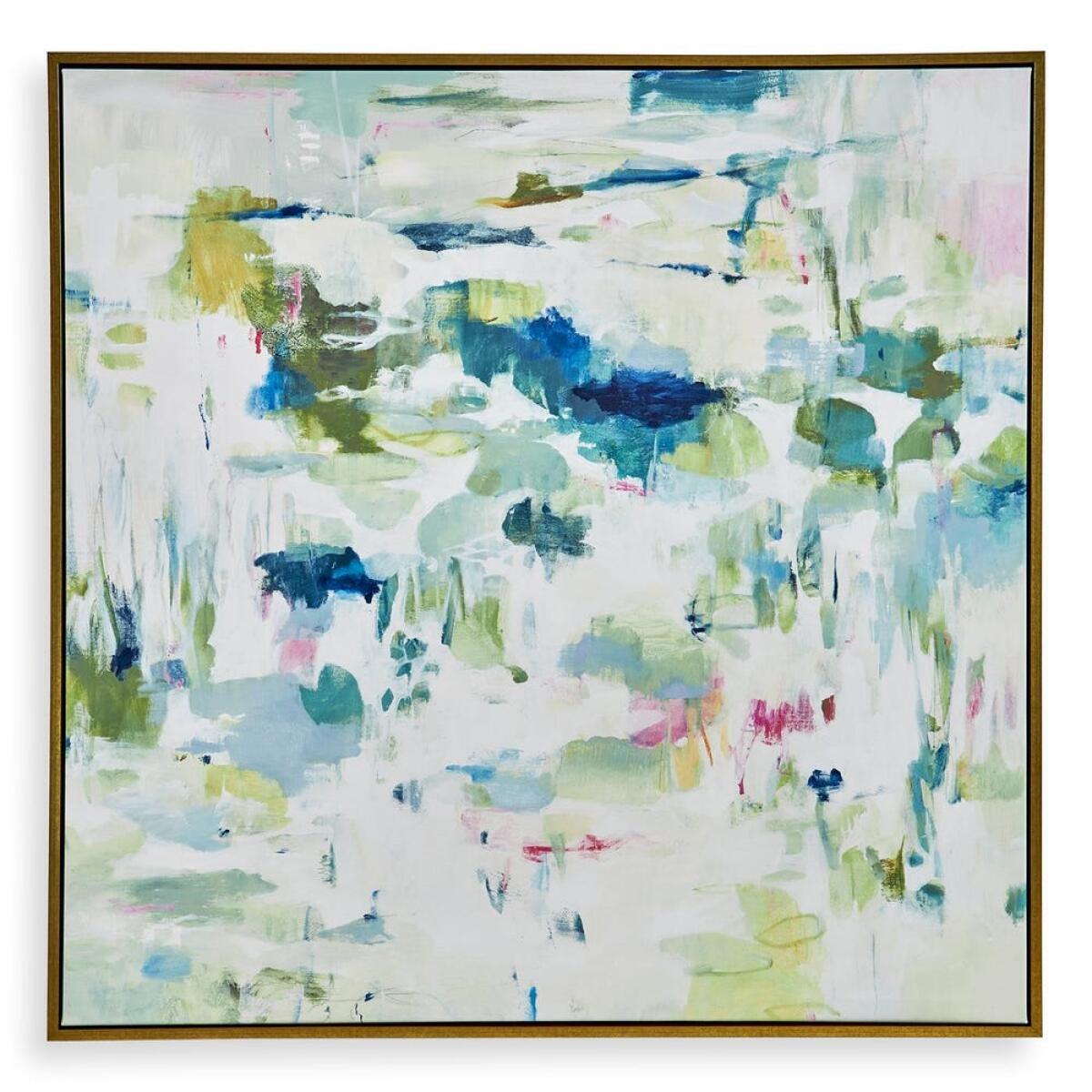 Abstract Reflections Framed Canvas Art Art 2 Abstract Reflections Framed Canvas Art Art 2