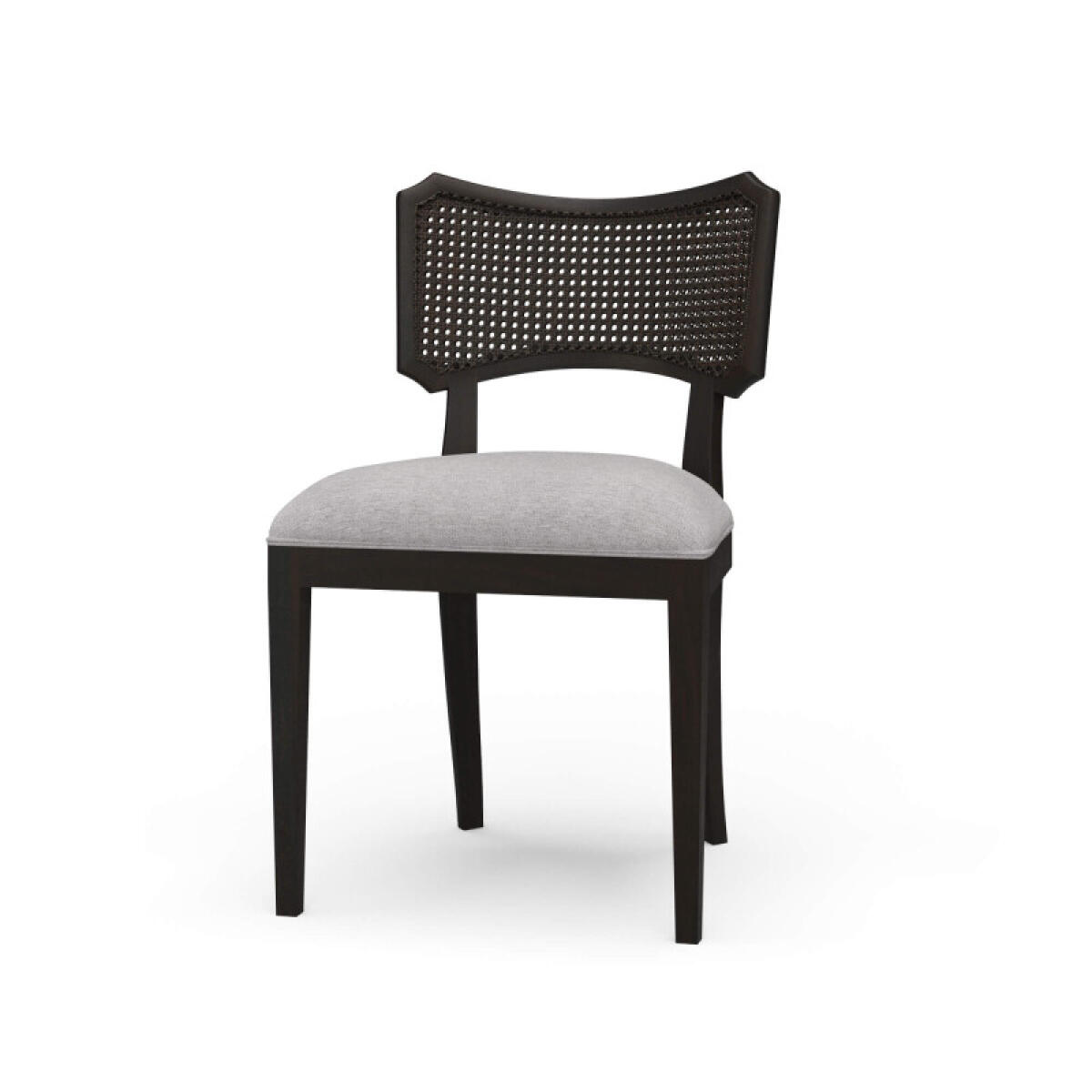 9d8a648456d74ad181d32745ff4d0816 Linea Dining Chair W/ Rattan Back - Image 1
