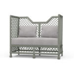 Rabana High Back Rattan Loveseat - Image 10