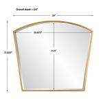 Boundary Arch Mirror Mirrors Gold 15